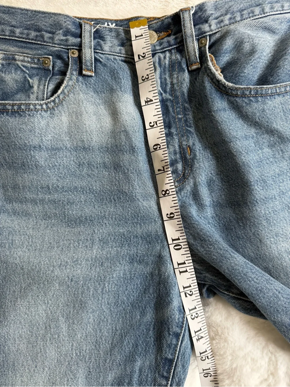Crew Slouchy Boyfriend Jeans 27 Raw Hem Cropped High Rise Vintage Wash Denim